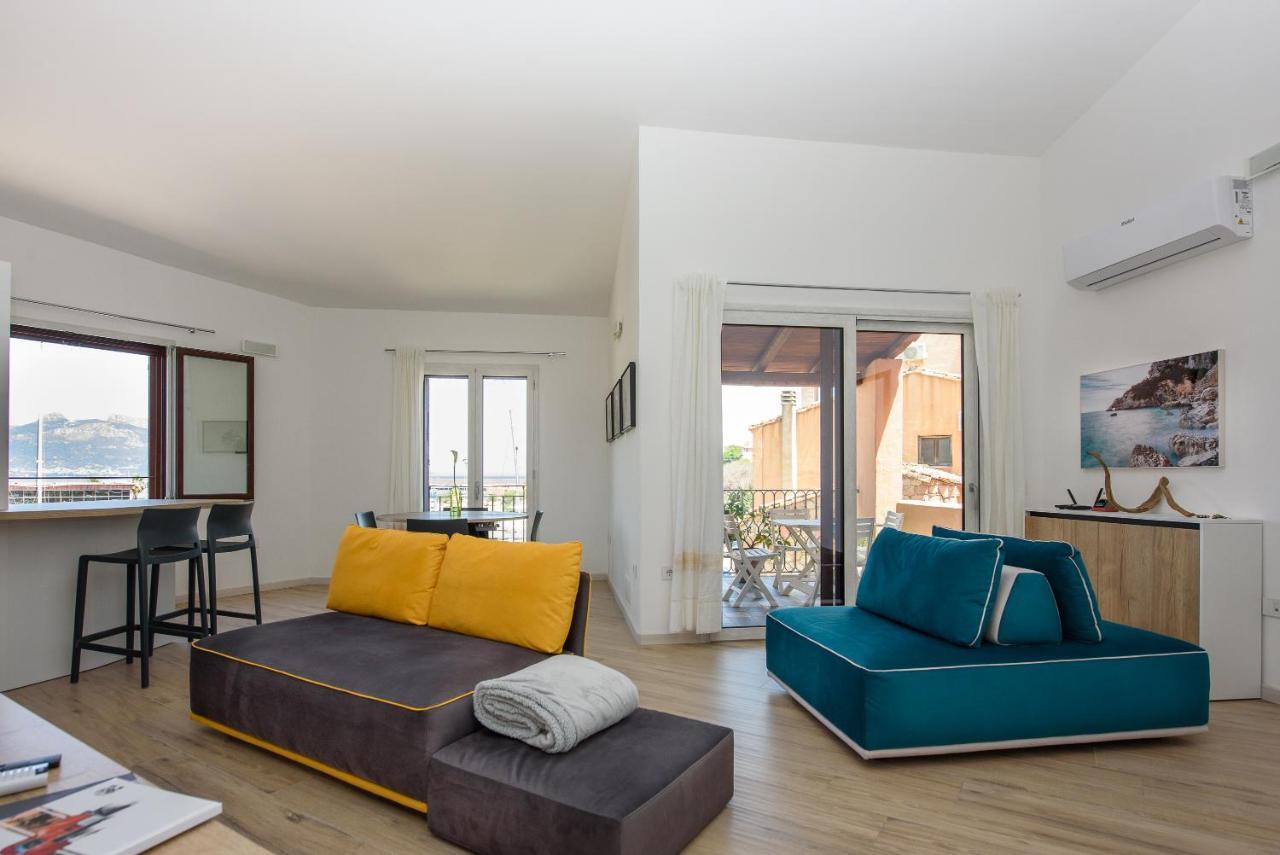 Loft Lungomare Vista Mare E Monti Apartamento Àrbatax Exterior foto